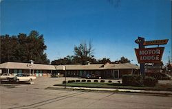 Dearborn Motor Lodge Postcard