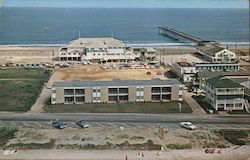 Crystal Motel and Fishing Pier Postcard
