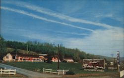 Wellsville Motel Postcard