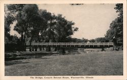 The Bridge, Cenacle Retreat House Warrenville, IL Postcard Postcard Postcard