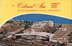 Colonial Inn Miami Beach, FL Postcard Postcard Postcard