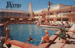 The Aztec Motel Postcard