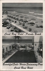 Coral Reef Hotel & Private Beach Postcard