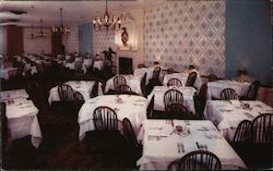 Harding's Colonial Room Postcard