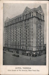 Hotel Theresa Postcard