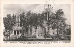 Trinity Methodist Church Kansas City, MO Postcard Postcard Postcard