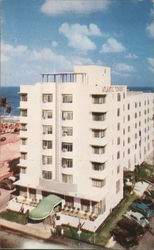 Atlantic Towers Hotel On The Ocean Miami Beach, FL Postcard Postcard Postcard