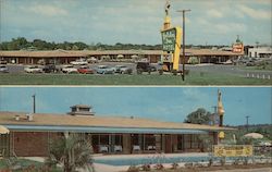 Holiday Inn of Meridian Mississippi Postcard Postcard Postcard