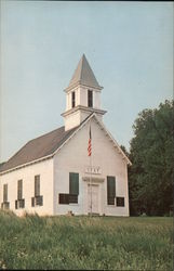 Indian Castle Church, Herkimer County Danube, NY Postcard Postcard Postcard