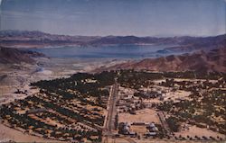 Aerial View of Boulder City Postcard