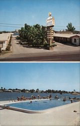 Treasure Island Motel Florida Postcard Postcard Postcard