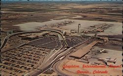 Stapleton International Airport Postcard
