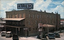 The Eklund Dining Room & Saloon Postcard