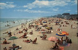 General View from Pier Old Orchard Beach, ME Postcard Postcard Postcard