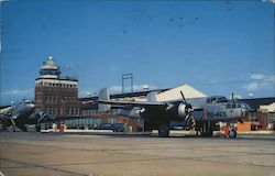 Base Operations - Langley Air Force Base Postcard