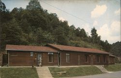 Administration Building Bluestone State Park Hinton, WV Postcard Postcard Postcard