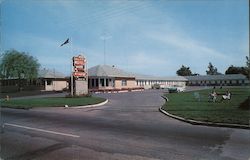 Bell City Motel-Restaurant Postcard