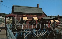 Boothbay Harbor's Motif No.1 Postcard