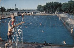 Terrace Park Swimming Pool Postcard