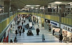 Broad Marsh Centre Indoor Mall Postcard