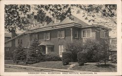 Greenleaf Hall, Allentown Bible Institute Postcard