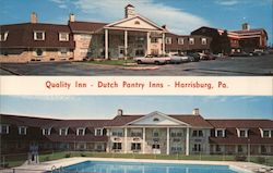 Quality Inn Dutch Panty Inns Harrisburg, PA Postcard Postcard Postcard