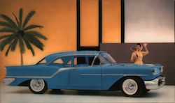 Oldsmobile Super 88 4-Door Sedan Postcard