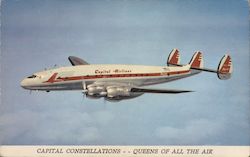 Capital Constellations Queen of All the Air Postcard