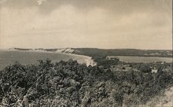 Breathtaking Scene from the North Cliff at Camp Arcadia Postcard