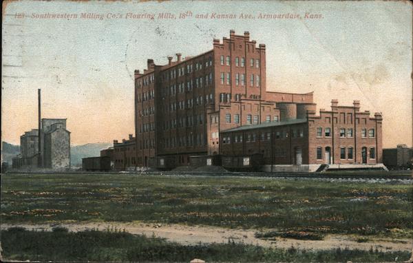 Southwestern Milling Co.'s Flouring Mills, 18th and Kansas Avenue Armourdale