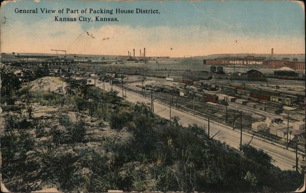 General View of Part of Packing House District Kansas City