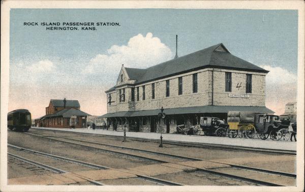 Rock Island Passenger Station Herington Kansas