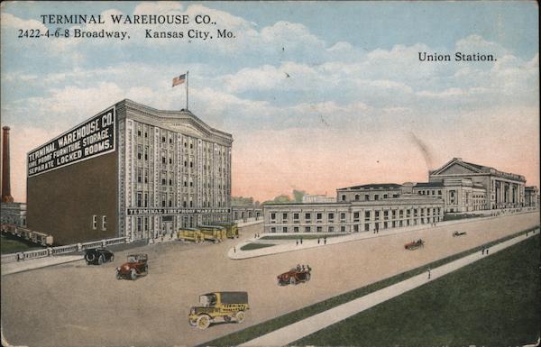 Terminal Warehouse Company & Union Station - Broadway Kansas City Missouri