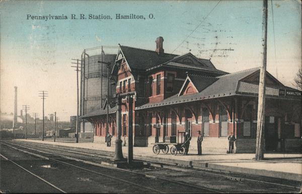Pennsylvania Railway Station Hamilton Ohio