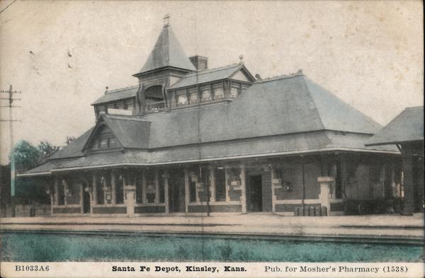 Santa Fe Depot Kinsley Kansas