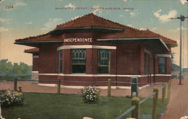 Santa Fe Depot Independence Kansas