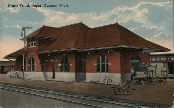 Grand Trunk Depot Owosso Michigan