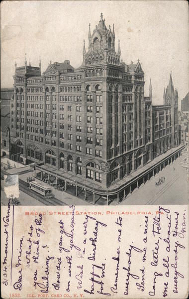 Broad Street Station Philadelphia Pennsylvania