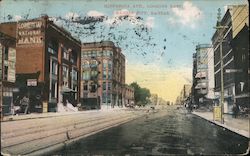 Minnesota Avenue, Looking East Kansas City, KS Postcard Postcard Postcard