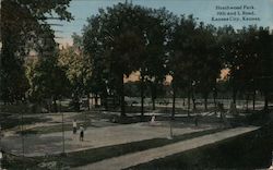 Heathwood Park, 10th and L Road Kansas City, KS Postcard Postcard Postcard