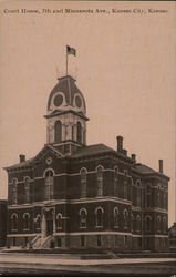 Wyandotte County Court House, 7th and Minnesota Avenue Kansas City, KS Postcard Postcard Postcard