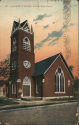 Central M.E. Church Armourdale, KS Postcard Postcard Postcard