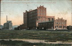Southwestern Milling Co.'s Flouring Mills, 18th and Kansas Avenue Armourdale, KS Postcard Postcard Postcard