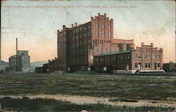 Southwestern Milling Co.'s Flouring Mills, 18th and Kansas Avenue Postcard