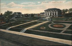 Carnegie Library, Kansas City, Kans. Postcard