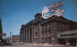 Chicago and Northwestern Station Postcard