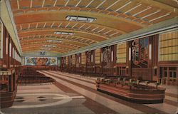 Main Concourse, Union Terminal Postcard