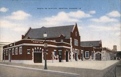 Santa Fe Station Postcard