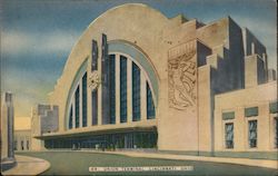 Union Terminal Postcard