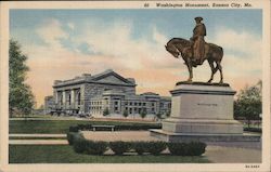 Washington Monument Postcard